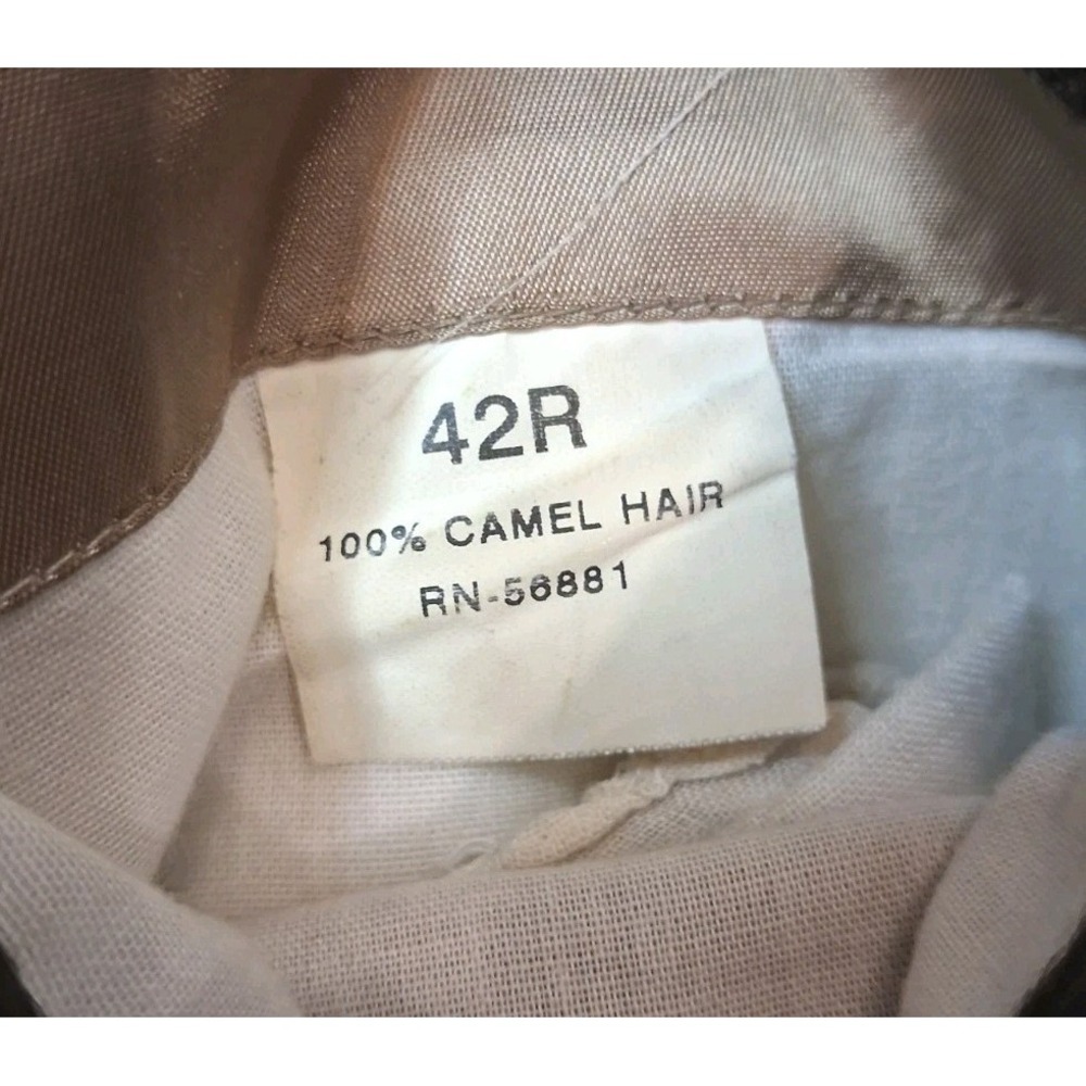 Merit Blazer Brown Camel Hair  Mens 42R - Picture 5 of 8